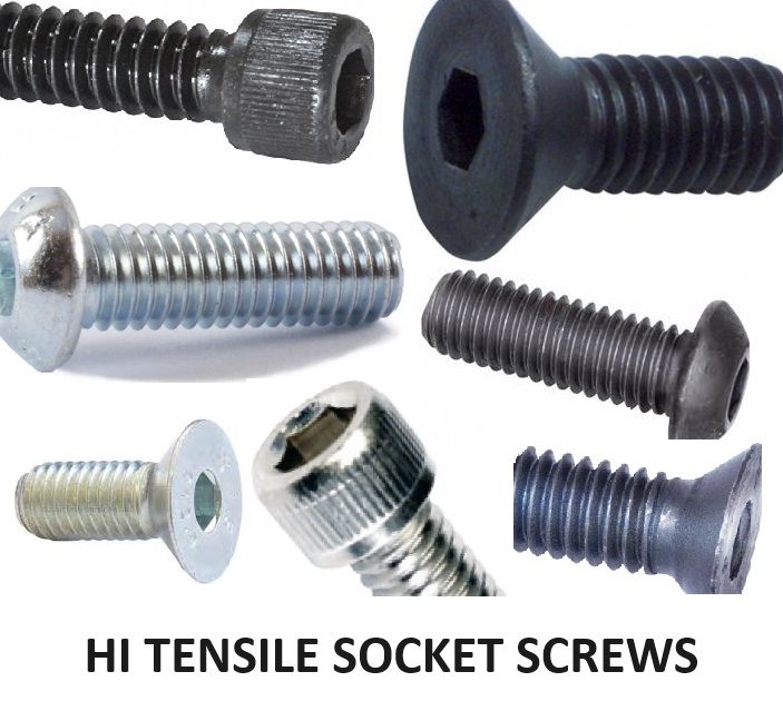 Socket Head Screws-High Tensile Internal Hex Drive ISO CLASS 12.9